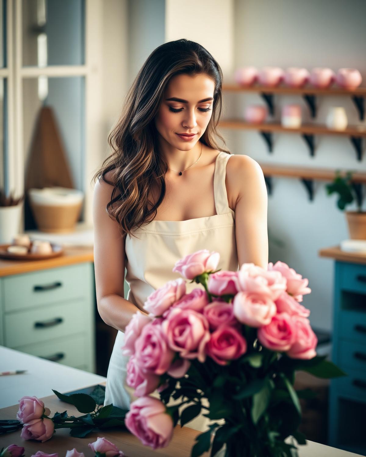 Portrait of the Lotus Florist stylist